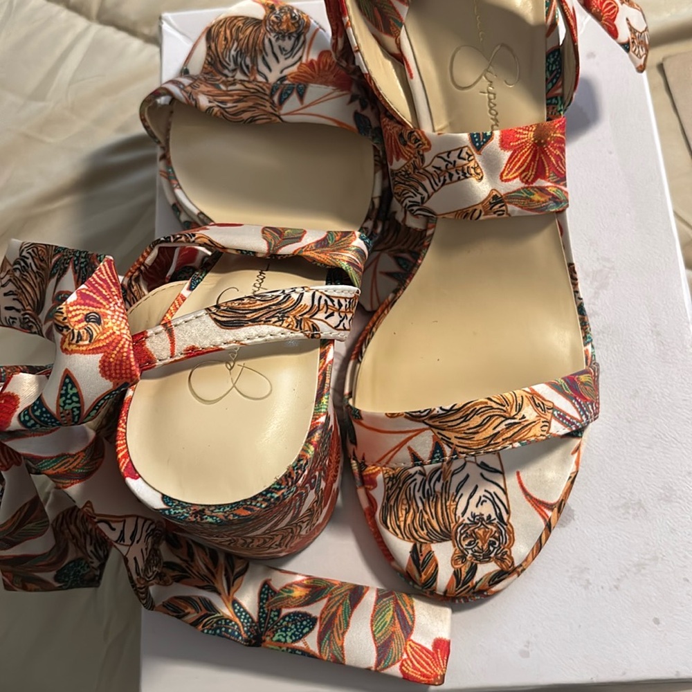 Floral Print Women's Sandals